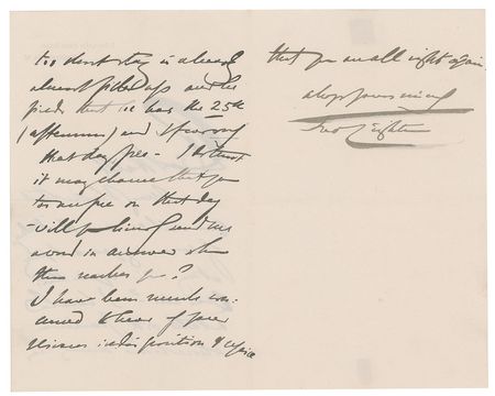 Lot #582 Frederic Leighton Handwritten Letters Signed - Image 4