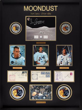 Lot #423 Apollo 17 Letters - Image 1