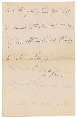 Lot #647 Gertrude Stein: Lengthy letter from Stein to her publisher, Bennett Cerf?