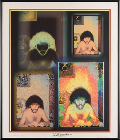 Lot #711 LIVE Boston: Sib Hashian's Pair of Art Posters Posters - Image 1