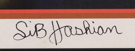 Lot #711 LIVE Boston: Sib Hashian's Pair of Art Posters Posters - Image 2