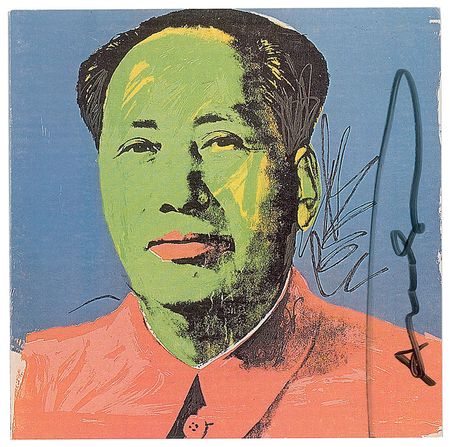 Lot #557 Andy Warhol Gallery Announcement Card - Image 2
