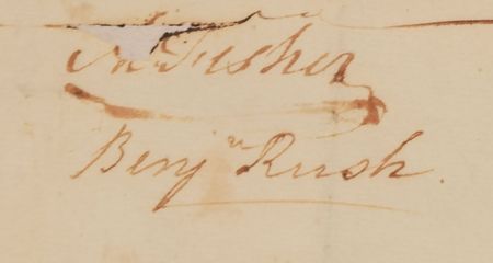 Lot #217 Benjamin Rush: Rush accedes to the appeal of a watchman for the Bank of the United States - Image 2