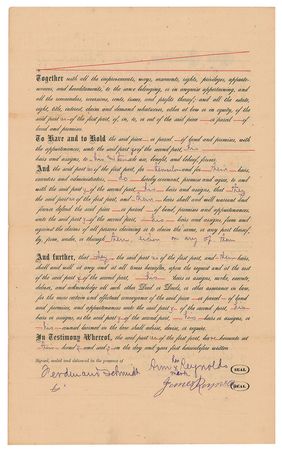 Lot #310 Frederick Douglass Signed Document - Image 4