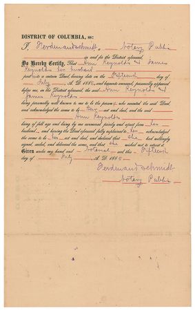 Lot #310 Frederick Douglass Signed Document - Image 5