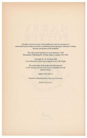 Lot #643 J. K. Rowling: Deluxe first edition set of Harry Potter novels - Image 3