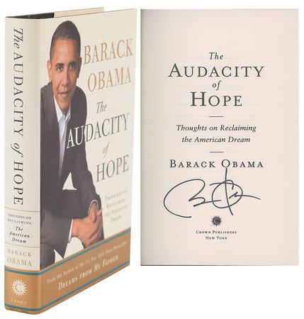 Lot #184 Barack Obama Book - Image 1