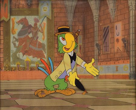 Lot #482 Jose Carioca production cel from a Disney TV Show - Image 1