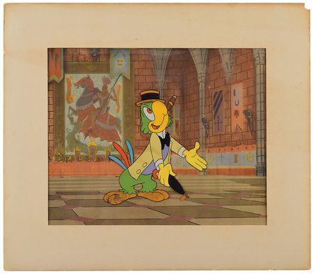 Lot #482 Jose Carioca production cel from a Disney TV Show - Image 2