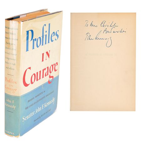 Lot #9 John F. Kennedy Signed Book Book - Image 1