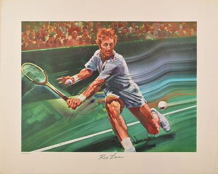 Lot #1114 Rod Laver and Billie Jean King - Image 2