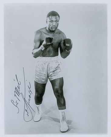 Lot #1075 Muhammad Ali and Joe Frazier Signed Photographs - Image 1