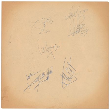 Lot #793 Rolling Stones: The Stones sign at the close of their first American Tour - Image 2