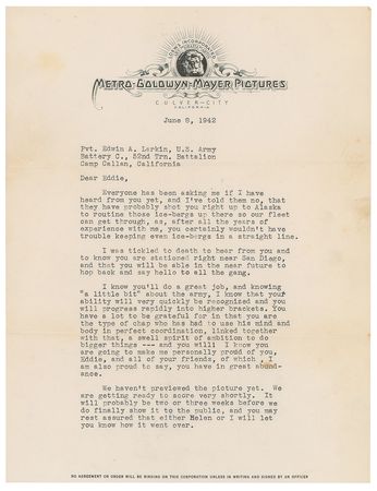 Lot #922 Busby Berkeley - Image 1