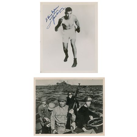Lot #1090 Jack Dempsey Signed Photographs - Image 1