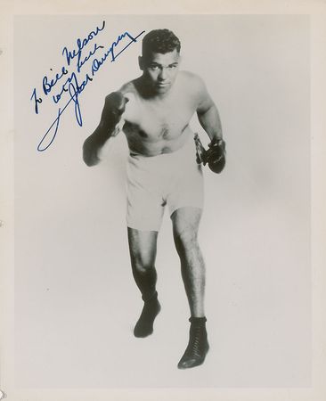 Lot #1090 Jack Dempsey Signed Photographs - Image 2