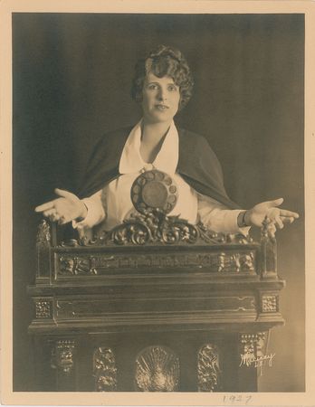 Lot #349 Aimee Semple McPherson: Preaching certificate for McPherson's L.I.F.E. Bible College - Image 2