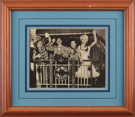 Lot #893 Marx Brothers Signed Photograph - Image 2