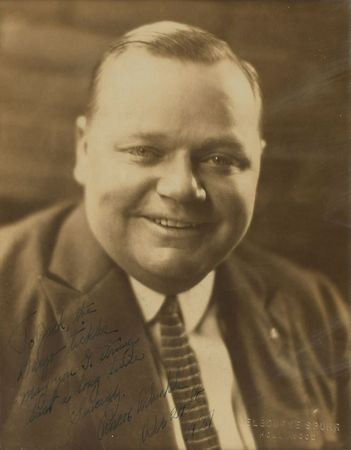 Lot #876 Roscoe 'Fatty' Arbuckle: Arbuckle to the 