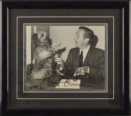 Lot #604 Walt Disney Signed Photograph - Image 2