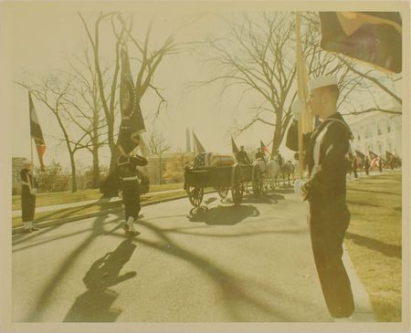 Lot #40 Cecil Stoughton's John F. Kennedy Funeral Photo Album: Cecil Stoughton's personal chronicle of JFK's funeral - Image 5