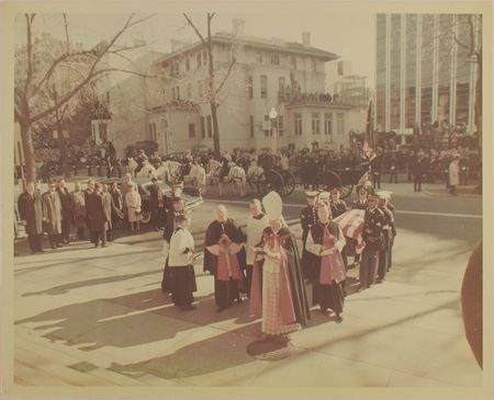 Lot #40 Cecil Stoughton's John F. Kennedy Funeral Photo Album: Cecil Stoughton's personal chronicle of JFK's funeral - Image 10
