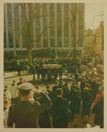 Lot #40 Cecil Stoughton's John F. Kennedy Funeral Photo Album: Cecil Stoughton's personal chronicle of JFK's funeral - Image 11