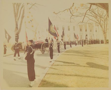 Lot #40 Cecil Stoughton's John F. Kennedy Funeral Photo Album: Cecil Stoughton's personal chronicle of JFK's funeral - Image 12