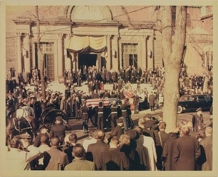 Lot #40 Cecil Stoughton's John F. Kennedy Funeral Photo Album: Cecil Stoughton's personal chronicle of JFK's funeral - Image 15