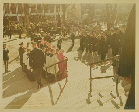 Lot #40 Cecil Stoughton's John F. Kennedy Funeral Photo Album: Cecil Stoughton's personal chronicle of JFK's funeral - Image 27