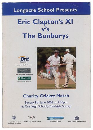 Lot #840 Eric Clapton and Roger Waters Program - Image 2