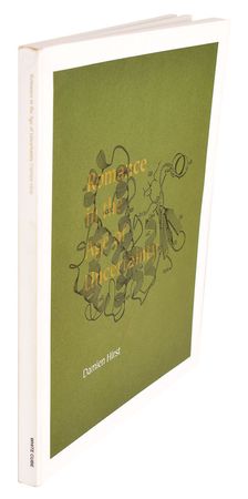 Lot #539 Damien Hirst: Hirst exhibit book with original 'pill bottle' sketch - Image 3