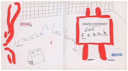 Lot #540 David Hockney Book - Image 2