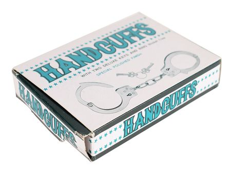 Lot #72 Kennedy Assassination: Jim Leavelle Signed Handcuffs Handcuffs - Image 2