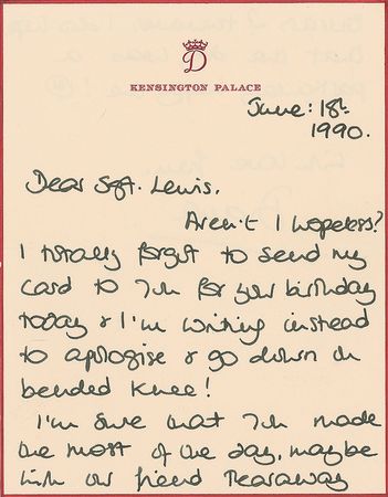 Lot #273 Princess Diana: 