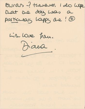 Lot #273 Princess Diana: 