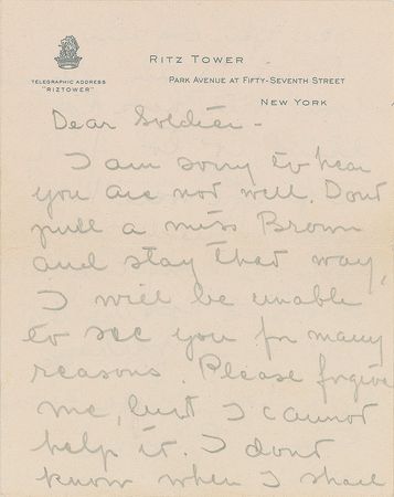 Lot #881 Greta Garbo: Garbo ends her affair with Gilbert Roland—