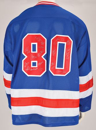Lot #1123 Miracle on Ice Hockey Jersey - Image 1