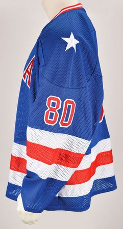 Lot #1123 Miracle on Ice Hockey Jersey - Image 4