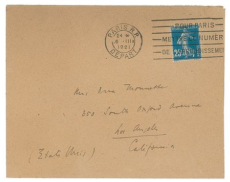 Lot #635 James Joyce: Amidst controversy over his masterpiece Ulysses, Joyce complies with an autograph request - Image 2