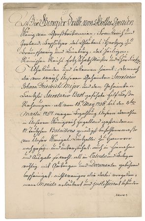 Lot #336 King George III Signed Document - Image 1