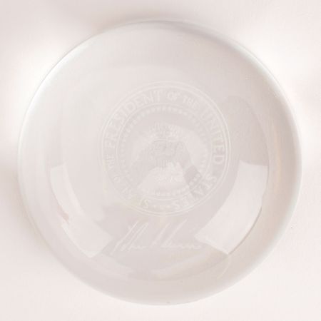 Lot #63 John F. Kennedy White House Gift Paperweight Paperweight - Image 1