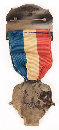 Lot #48 John F. Kennedy 1960 DNC Ribbon Club Badge - Image 2