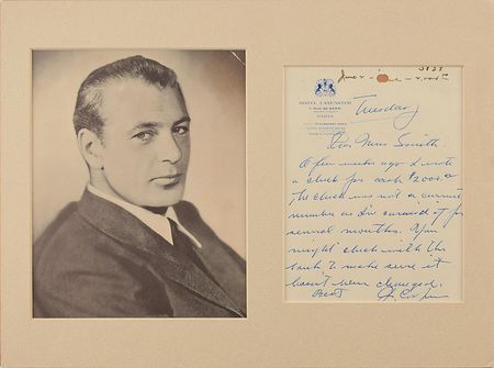 Lot #937 Gary Cooper - Image 1