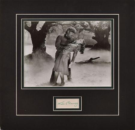 Lot #1053 The Wolf Man: Chaney and Ankers Signatures - Image 1