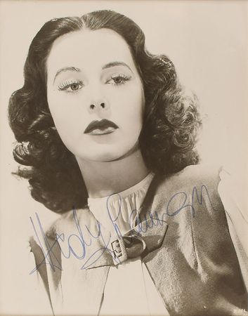 Lot #981 Hedy Lamarr Signed Photograph - Image 1