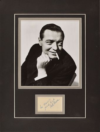 Lot #990 Peter Lorre Signature - Image 1