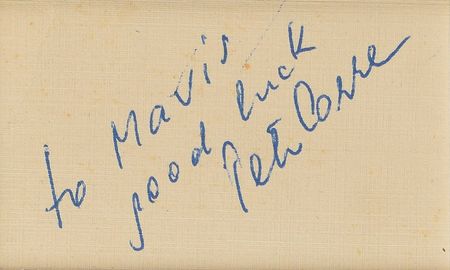 Lot #990 Peter Lorre Signature - Image 2