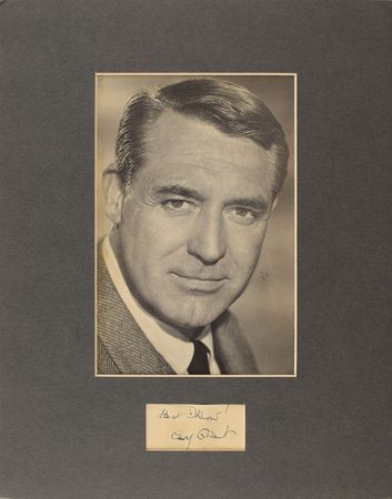 Lot #961 Cary Grant Signature - Image 1