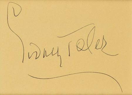 Lot #1042 Sidney Toler Signature - Image 2